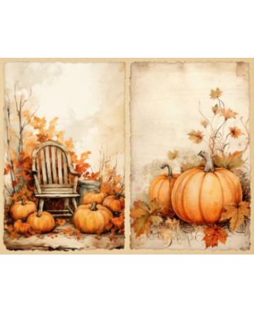 Papel Seda A4 Halloween acuarela 13 1