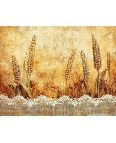Papel Seda A4 Rustic Autumn Espigas 1 1