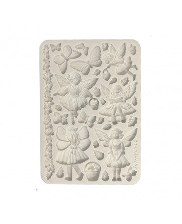 Molde STAMPERIA silicona A5 Whispering Woods Fairies 1