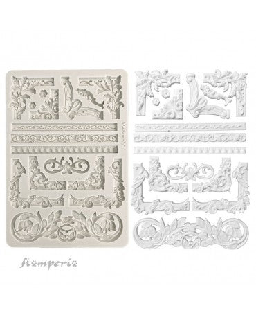 Molde STAMPERIA silicona A4 Art Stories Frames 1