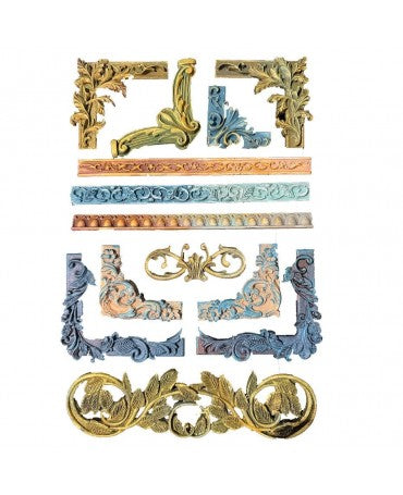 Molde STAMPERIA silicona A4 Art Stories Frames 2