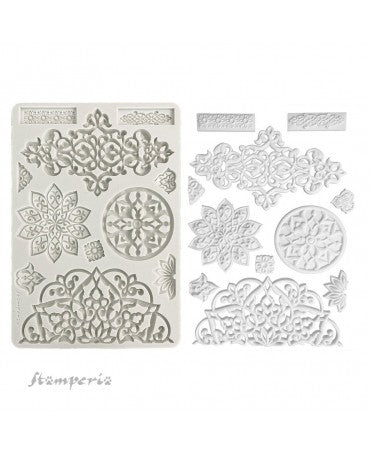 Molde STAMPERIA silicona A4 Art Stories Mandala 1
