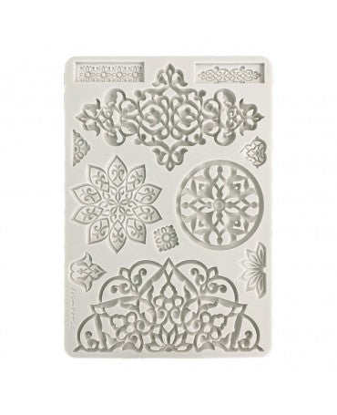 Molde STAMPERIA silicona A4 Art Stories Mandala 2