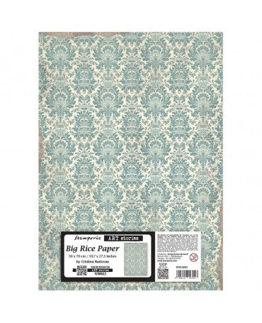 Papel arroz Stamperia 50x70 Art Stories Damask Pattern 1