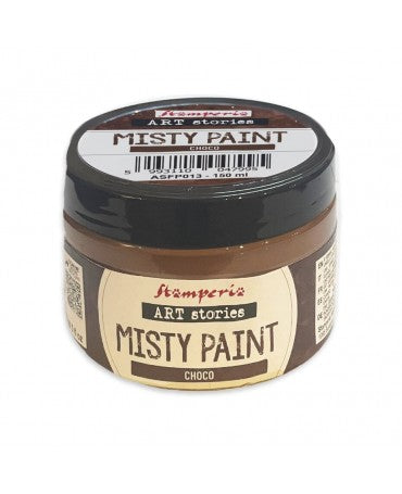 Pintura Metallic MISTY PAINT Stamperia Choco 1