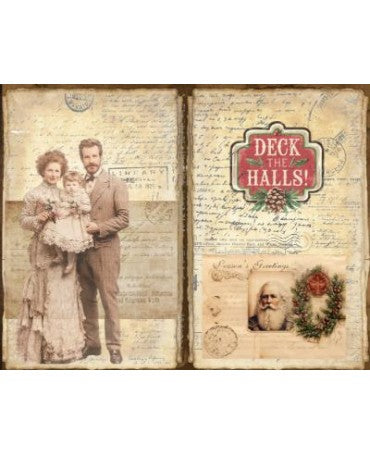 Papel Seda A4 Navidad Vintage 28 1