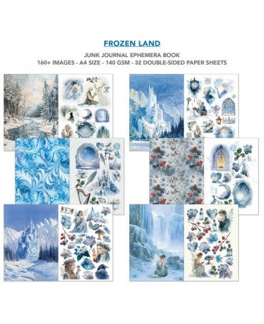 Ephemera Book A4 FROZEN LAND 2