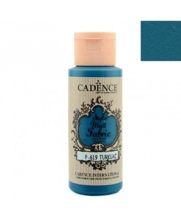 Pintura TEXTIL CADENCE Turquesa 1