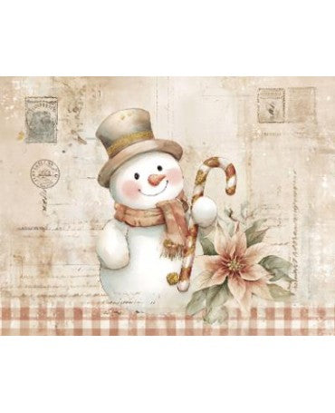 Papel Seda A4 Navidad Dibujo Sepia 27 1