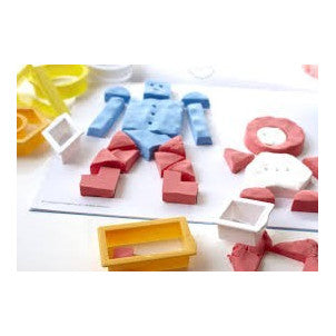 Moldes formas geometricas en caja waba fun 2