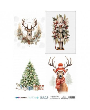 Papel Arroz SOFT A3 5921 Navidad 1