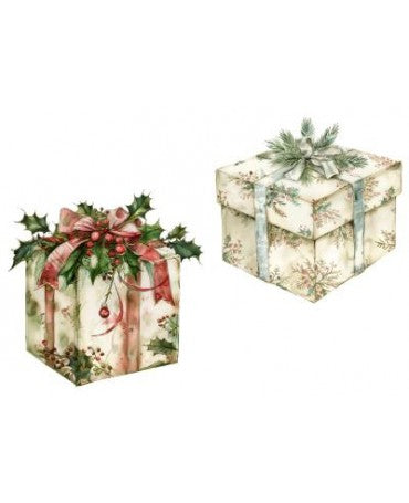 Papel A4 Navidad Elementos 225 Regalos 1