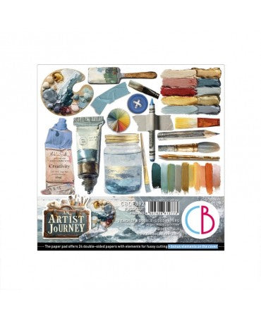 RECORTABLES CIAO BELLA 15x15cm Artist Journey 1