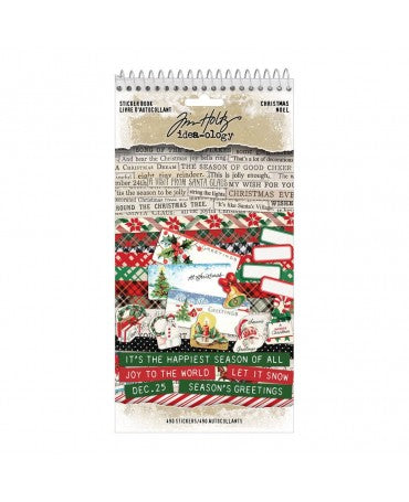 Tim Holtz Christmas Sticker Book (TH94451) 1