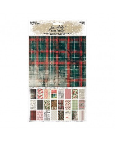 Tim Holtz Christmas Backdrops 2025 (TH94443) 1