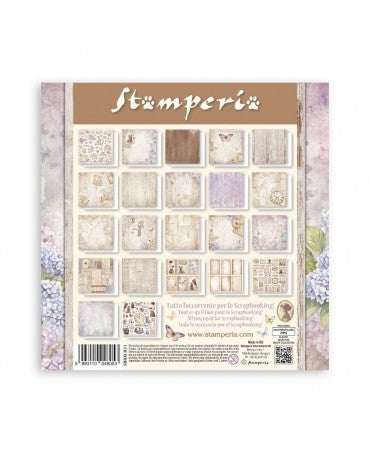 COLECCIÓN 30X30 STAMPERIA MAXI PAD 22 hojas Quiet Days 2