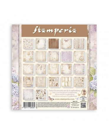 COLECCIÓN 20X20 STAMPERIA MAXI PAD 22 hojas Quiet Days 2