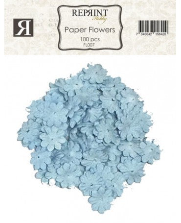 FLORES REPRINT Blue 100 ud 1