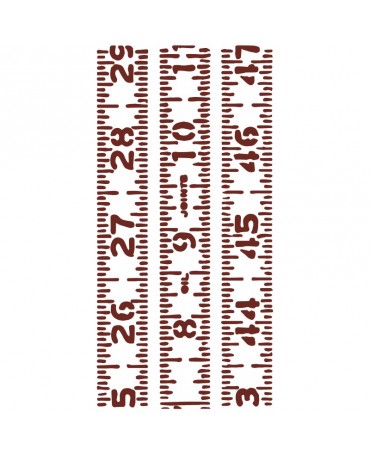 Stencil MISS 14,5x24cm MNS007 1