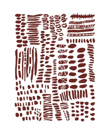 Stencil MISS 21x28cm MNL015 1