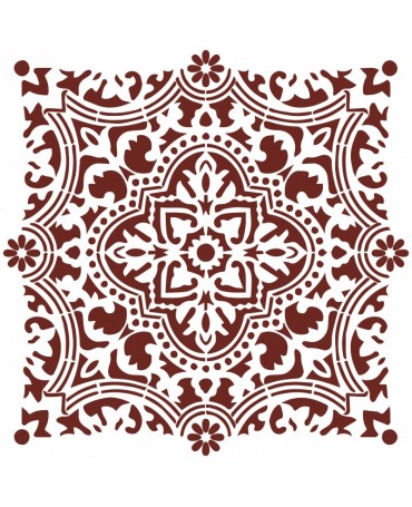 Stencil MISS 25x25cm MNC018 1