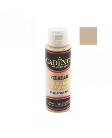 Pintura acrílica ROSY BEIGE Cadence 70ml 1