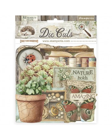 DIE CUTS STAMPERIA Herbarium Silvae 1