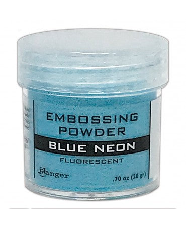 POLVOS EMBOSSING RANGER Fluorescent Blue Neon 1