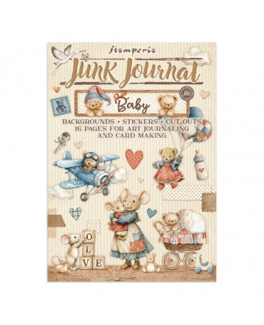 JUNK JOURNAL STAMPERIA Baby 1
