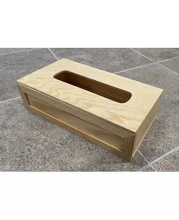 2 ud Madera CAJA PAÑUELOS pack 1