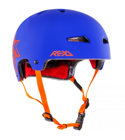 REKD ELITE ICON HELMET AZUL/NARANJA 1