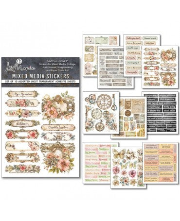 Pegatinas CIAOBELLA Set 10/Pkg Lost in Time 1