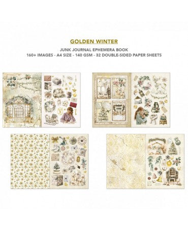 Ephemera Book A4 Golden Winter 2