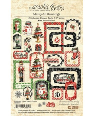 Tags & Frames Graphic 45 Merry-ful Greetings 2