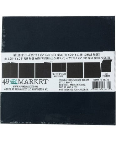 ALBUM 49 Market Foundations Square Negro 2