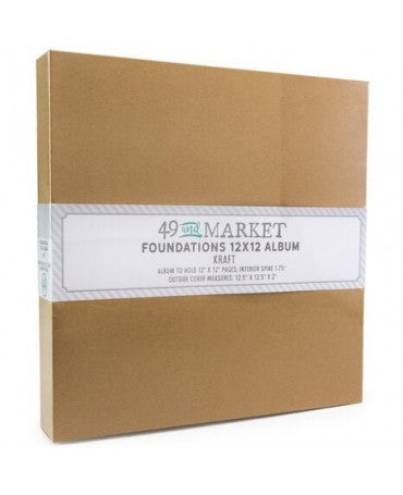 ALBUM 49 Market Foundations 12x12 kraft 1