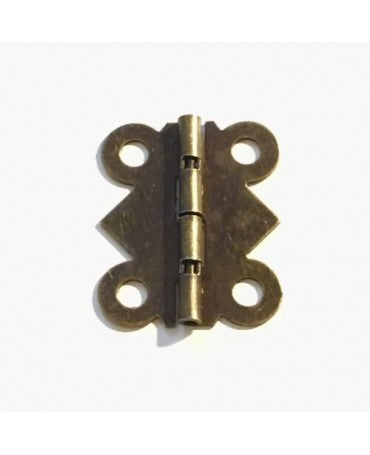 Bisagra Bronce pequeña 2 ud 1