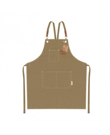 Delantal cruzado KAKI 68x74 cm 1