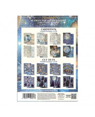 JUNK JOURNAL STAMPERIA A5 Cosmos 2