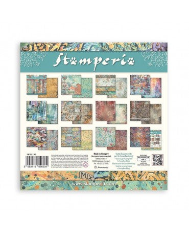 COLECCIÓN 30x30 STAMPERIA Background Furry Friends 2 2