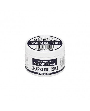 Pasta STAMPERIA Black Sparkling Coat 150ml 1