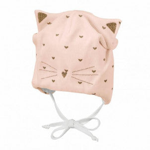 Gorro bebe gatito rosa sterntaler 1