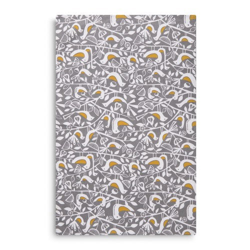 Doves grey tea towel nicky james 1
