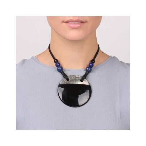 Collar deep blue nature bijoux 2