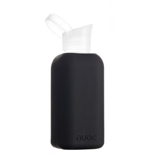 Botella cristal nuoc kreme negra 500ml. 1