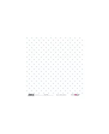 PAPEL SCRAP ESTRELLAS - RAYAS ZIG ZAG Azul Bebé 1