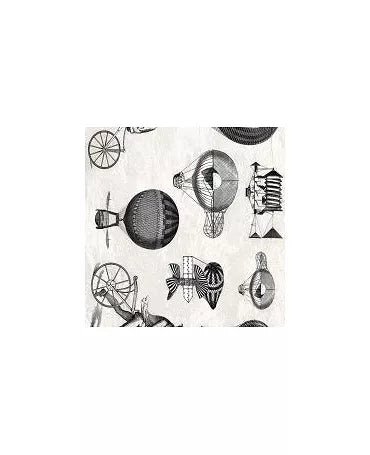 PAPEL ARROZ PFY STEAMPUNK GLOBOS 1
