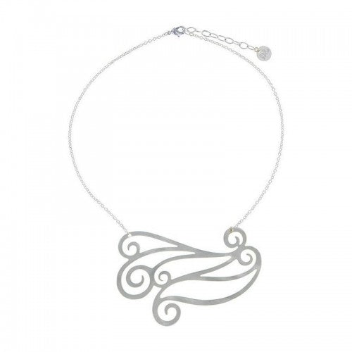 Gargantilla brisa plata ras 1