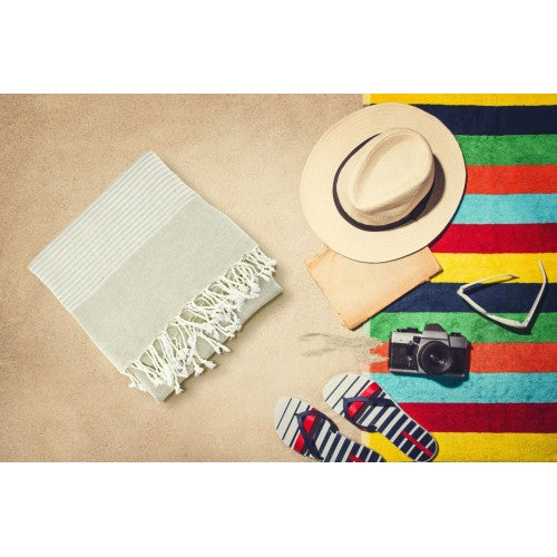 Toalla towel to go beige 2