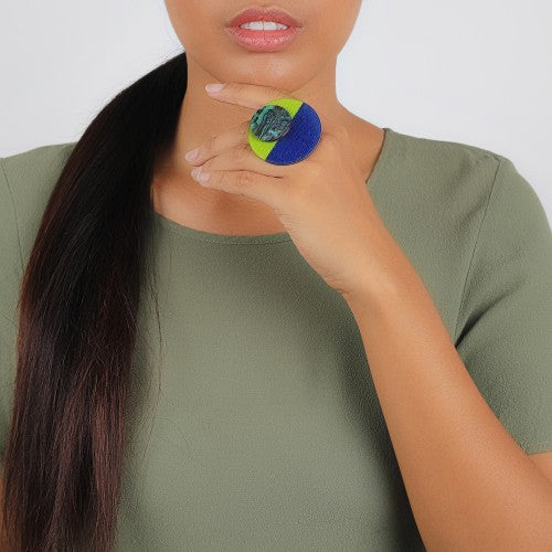 Anillo color bloc nature bijoux 2